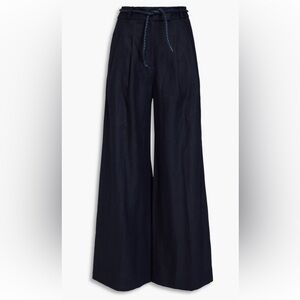 Zimmermann  Black Dress linen Pants